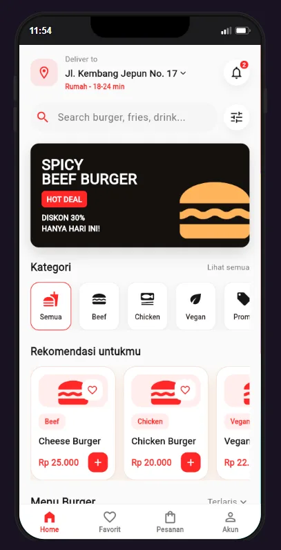 Burger App