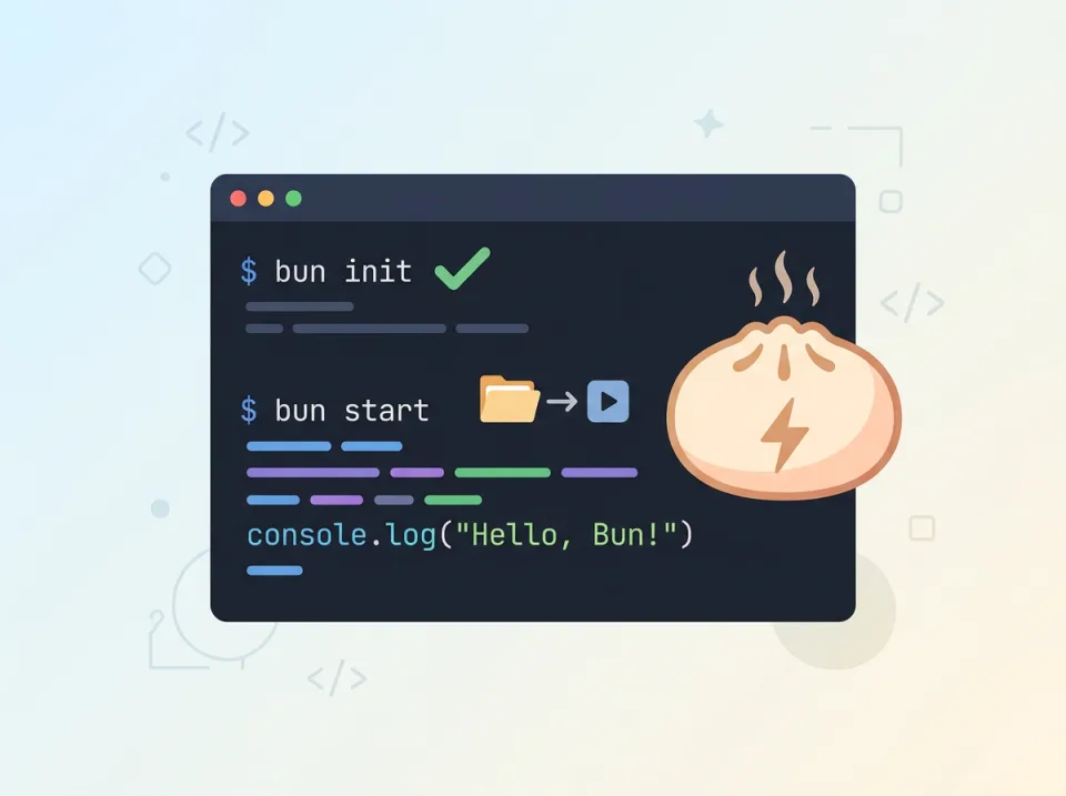 Membuat Proyek Bun dari Nol untuk Pemula