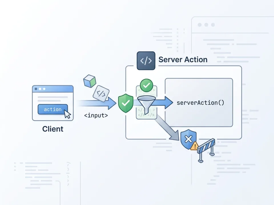 Next.js Server Actions Aman: Validasi Input dan Cegah Abuse
