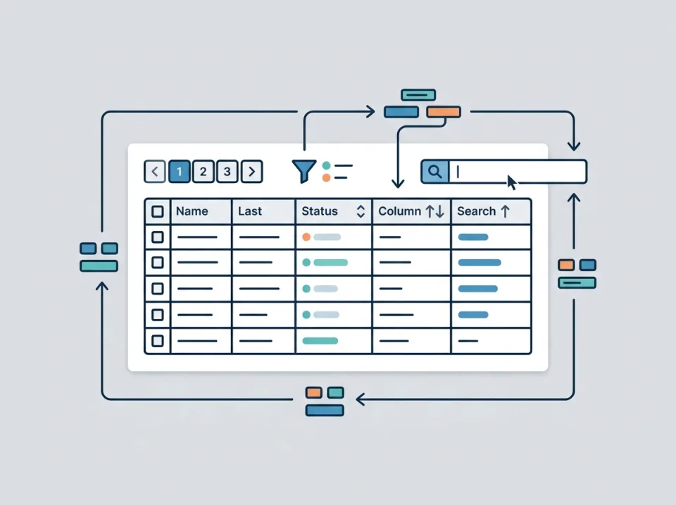 Paginasi, Filter, Sorting, dan Pencarian Data dengan Inertia.js Laravel
